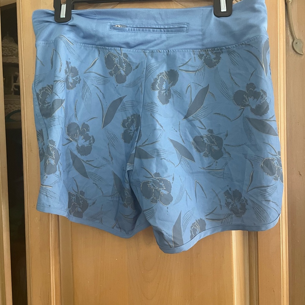 Floral Blue Women's Shorts